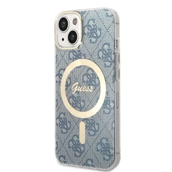 Guess Print MagSafe - Apple iPhone 14 Plus / 15 - Μπλε 2