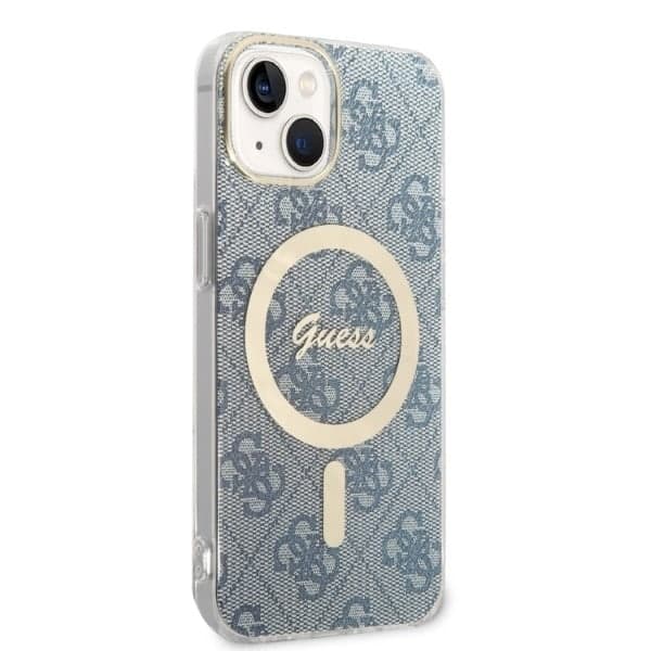 Guess Print MagSafe - Apple iPhone 14 Plus / 15 - Μπλε 4