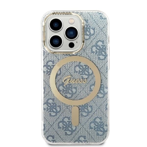 Guess Print MagSafe - θήκη για Apple iPhone 14 Pro - Μπλε 3