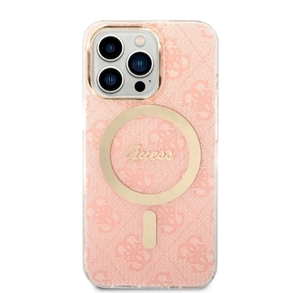 Guess Guess 4G Print - θήκη για Apple iPhone 13 Pro Max - Ροζ 3