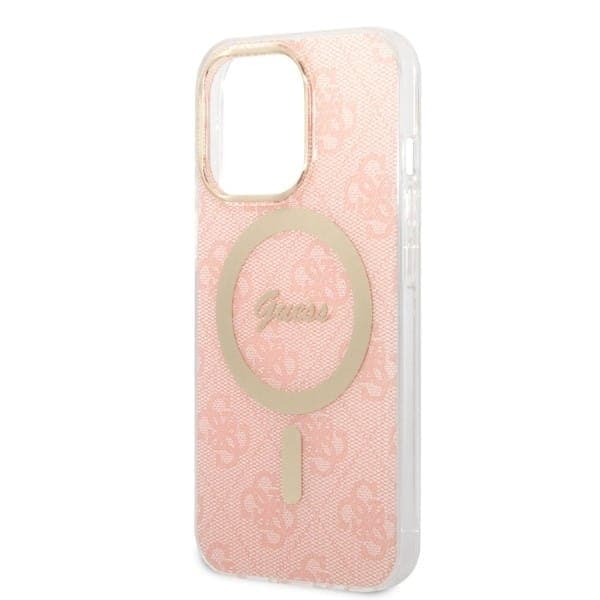 Guess Guess 4G Print - θήκη για Apple iPhone 13 Pro Max - Ροζ 6