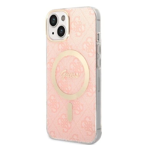 Guess Print MagSafe - Apple iPhone 14 Plus / 15 - Ροζ 2