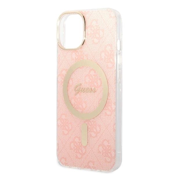 Guess Print MagSafe - Apple iPhone 14 Plus / 15 - Ροζ 6