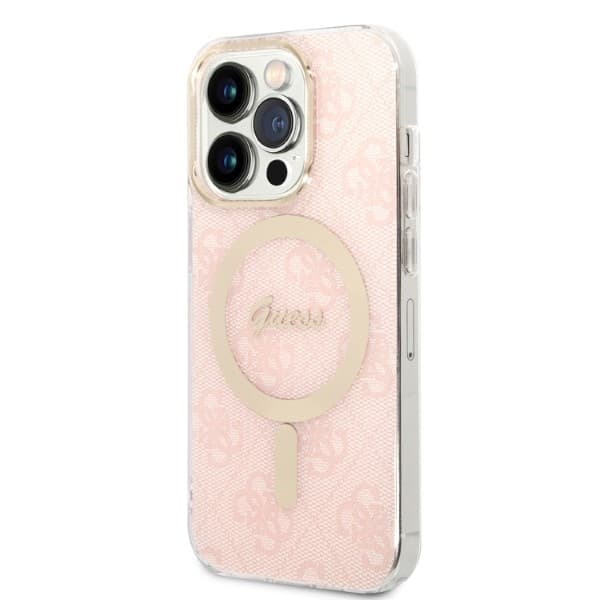 Guess Print MagSafe - θήκη για Apple iPhone 14 Pro - Ροζ 2