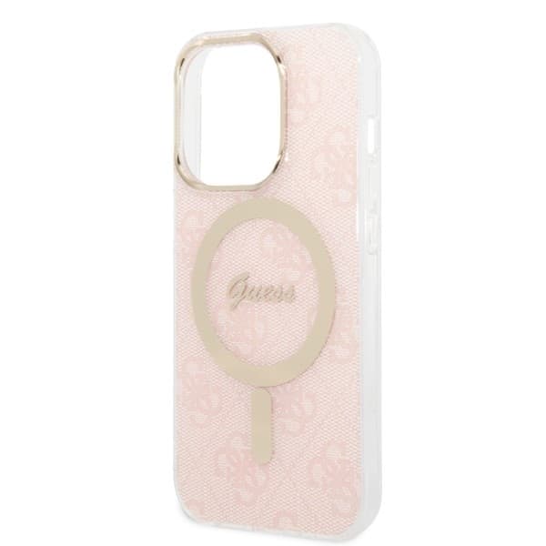Guess Print MagSafe - θήκη για Apple iPhone 14 Pro - Ροζ 6