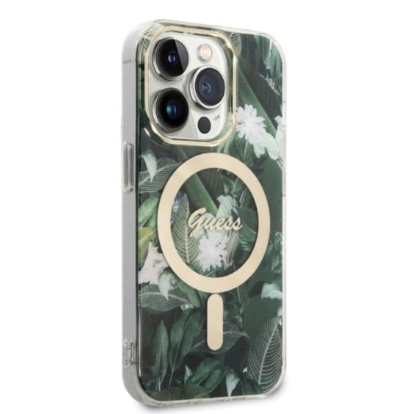 Guess Jungle MagSafe - Apple iPhone 14 Pro Max - Πράσινο 4