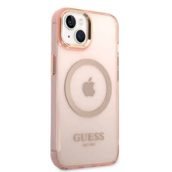 Guess Translucent - θήκη για Apple iPhone 14 Plus - Ροζ 4