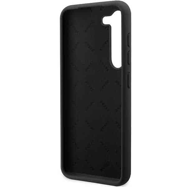 Guess Silicone Vintage Gold Logo - θήκη για Samsung Galaxy S23+ - Μαύρο 7