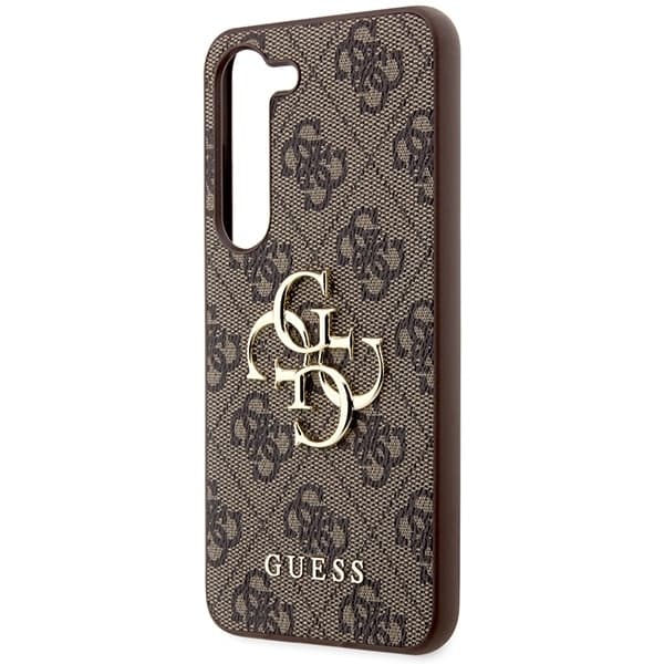 Guess Big Metal Logo - θήκη για Samsung Galaxy S23 - Καφέ 6