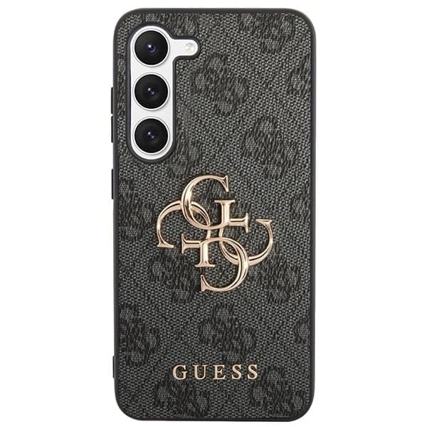 Guess Big Metal Logo - θήκη για Samsung Galaxy S23 - Γκρι 3