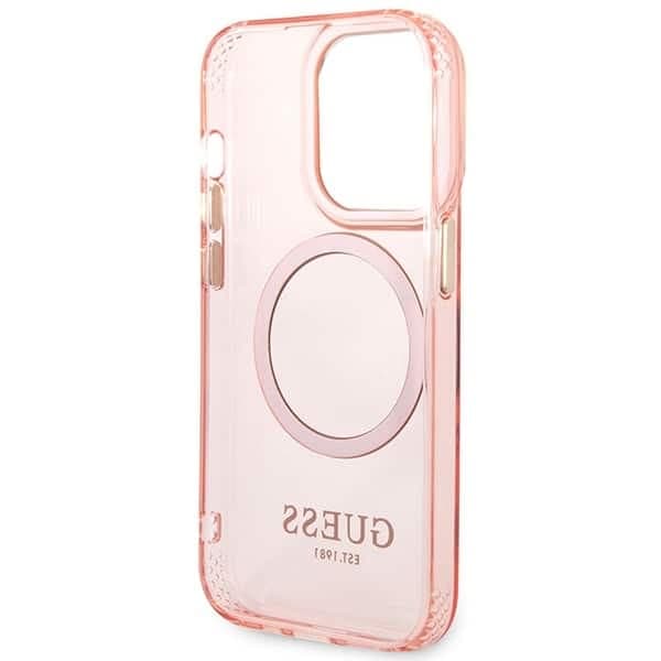 Guess Translucent - θήκη για Apple iPhone 14 Pro Max - Ροζ 7