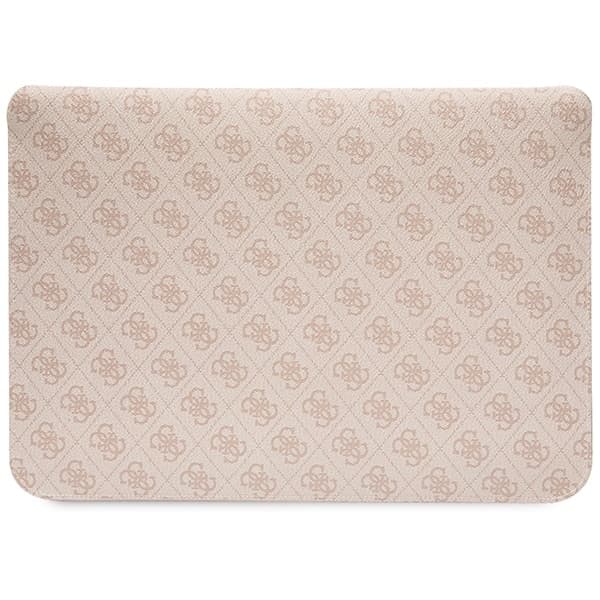 Guess Θήκη GUCS14PS4SGP 14" ροζ/ pink 4G Stripe Metal Logo 3