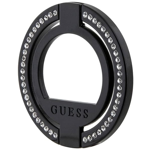Guess MagSafe Ring stand GUMRSALDGK μαύρο/black Rhinestone 2