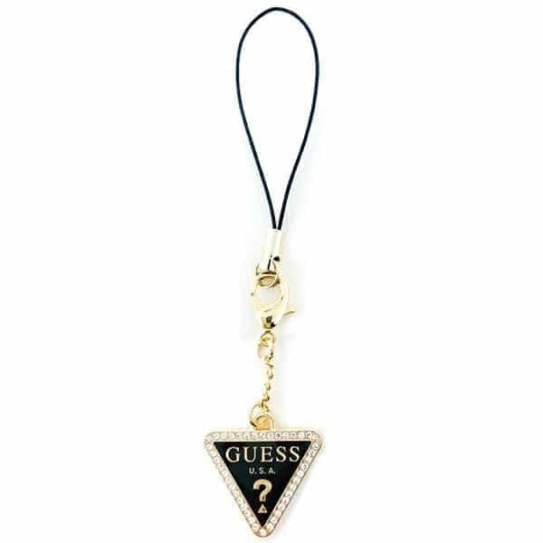 Guess charm GUCPMTDCK Phone Strap Triangle Diamond Charm with Rhinestones