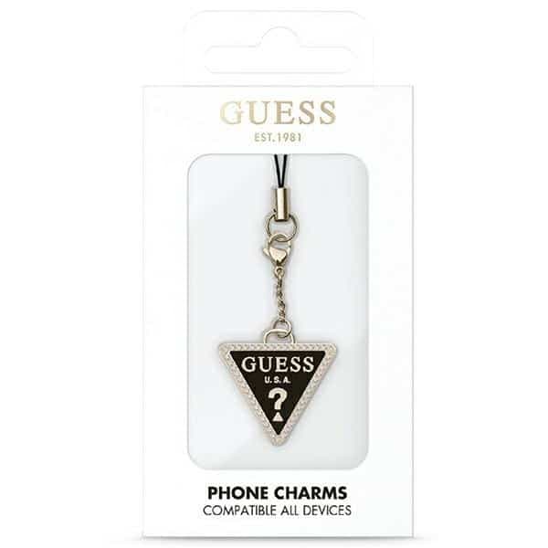 Guess charm GUCPMTDCK Phone Strap Triangle Diamond Charm with Rhinestones 2