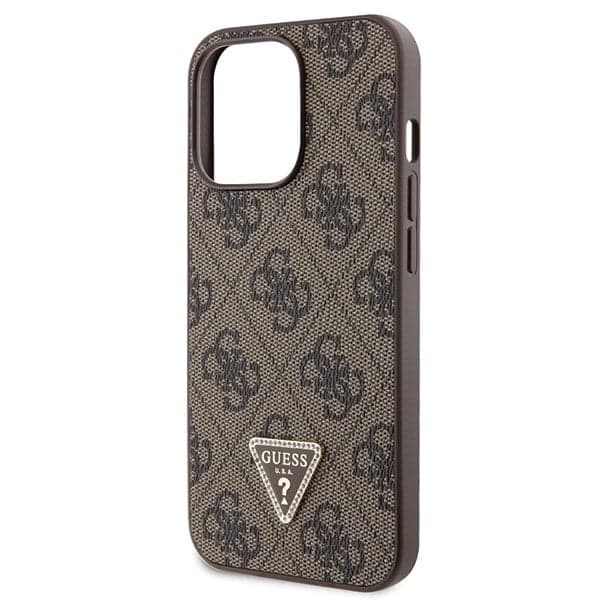Guess Crossbody 4G Metal Logo - θήκη για Apple iPhone 13 / Pro - Καφέ 7