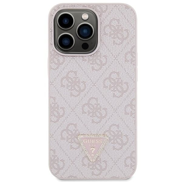 Guess Crossbody 4G Metal Logo - θήκη για Apple iPhone 13 Pro Max - Ροζ 3