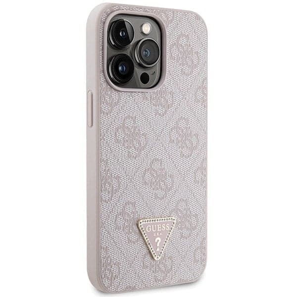 Guess Crossbody 4G Metal Logo - θήκη για Apple iPhone 13 Pro Max - Ροζ 4