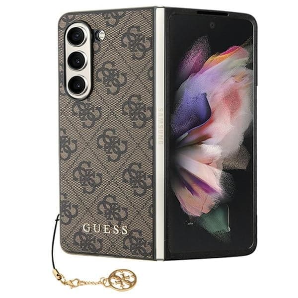 Guess 4G Charms - θήκη για Samsung Galaxy Z Fold5 - Καφέ