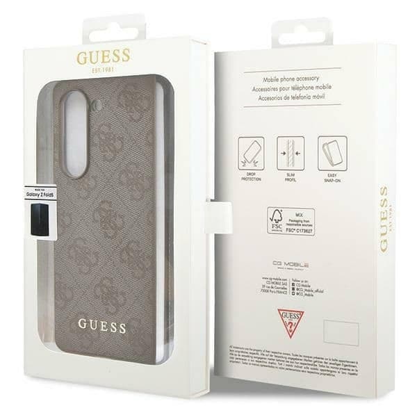 Guess 4G Charms - θήκη για Samsung Galaxy Z Fold5 - Καφέ 7
