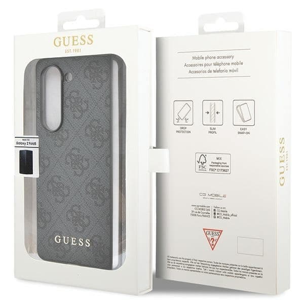 Guess Charms Collection - θήκη για Samsung Galaxy Z Fold5 - Γκρι 7