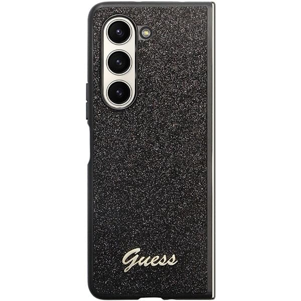 Guess Glitter Script - θήκη για Samsung Galaxy Z Fold5 - Μαύρο 2