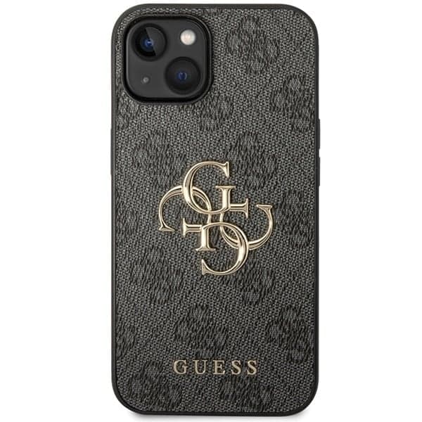 Guess Big Metal Logo - θήκη για Apple iPhone 15 - Γκρι 3