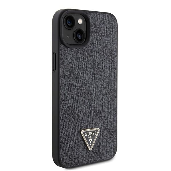 Guess Metal Logo - θήκη για Apple iPhone 15 Plus - Μαύρο 4