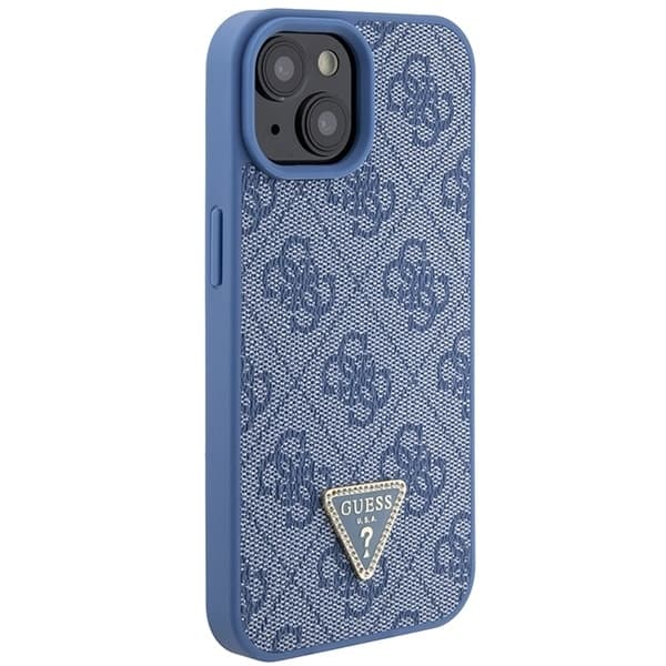Guess Crossbody 4G Metal Logo - θήκη για Apple iPhone 15 / 14 13 - Μπλε 5