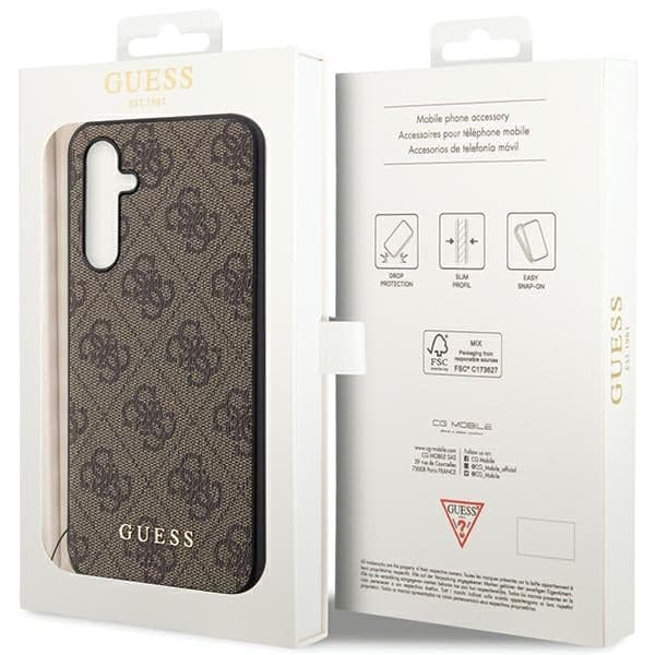 Guess 4G Charms - θήκη για Samsung Galaxy S23 FE - Καφέ 8