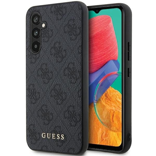 Guess 4G Metal Gold Logo - θήκη για Samsung Galaxy S23 FE - Γκρι