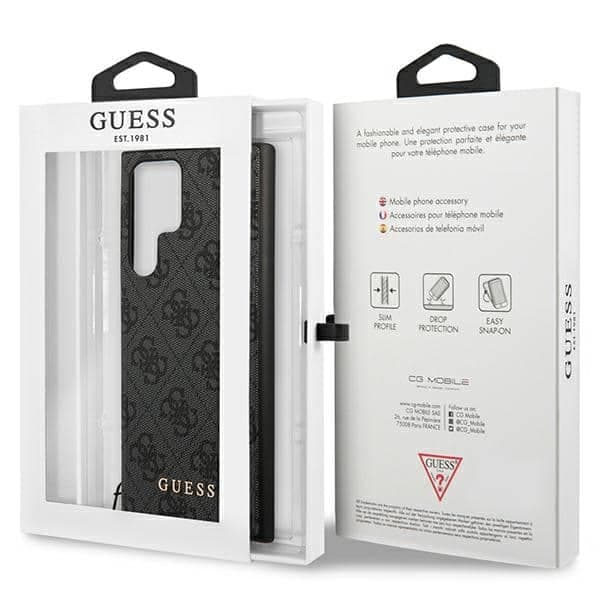 Guess Charms Collection - Samsung Galaxy S24 Ultra - Μαύρο 8