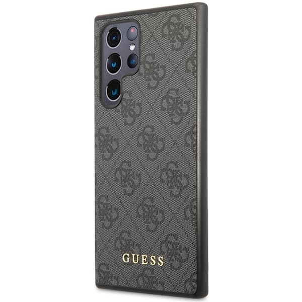 Guess 4G Metal Gold Logo - θήκη για Samsung Galaxy S24 Ultra - Μαύρο 2