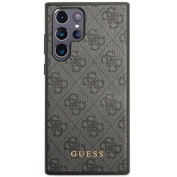 Guess 4G Metal Gold Logo - θήκη για Samsung Galaxy S24 Ultra - Μαύρο 3