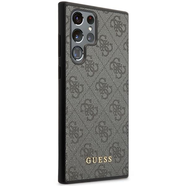 Guess 4G Metal Gold Logo - θήκη για Samsung Galaxy S24 Ultra - Μαύρο 4