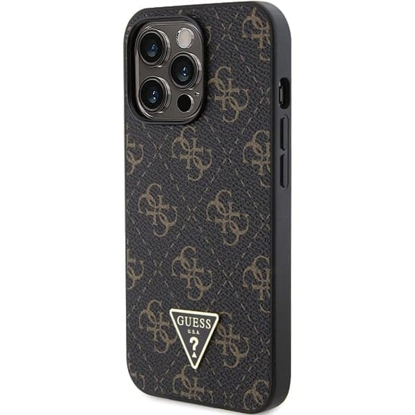 Guess 4G Triangle Metal Logo - θήκη για Apple iPhone 14 Pro Max - Μαύρο 2