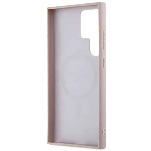 Guess Collection Leather Metal Logo - Samsung Galaxy S24 Ultra - Ροζ 7