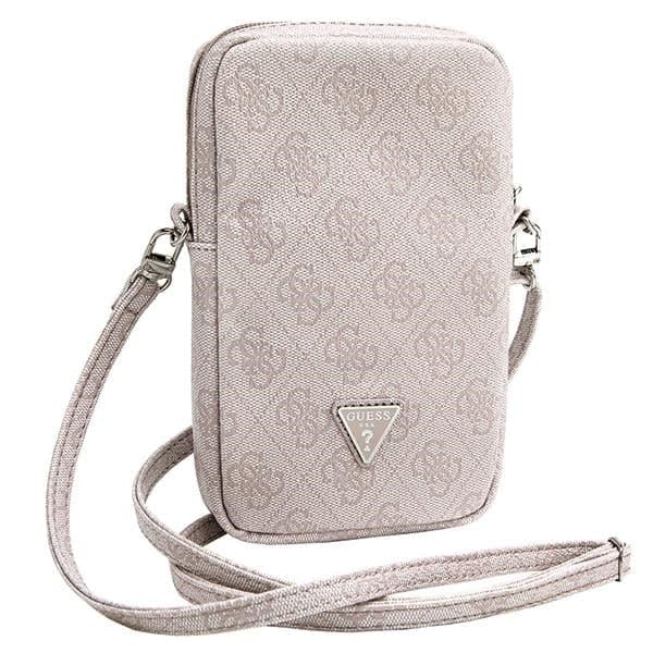 Guess Τσάντα GUWBZP4GFTSP ροζ/pink Zip 4G Triangle 3