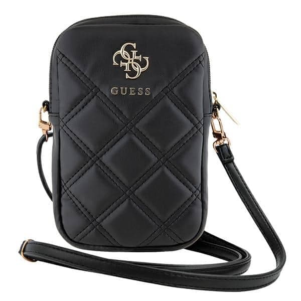 Guess Τσάντα GUWBZPSQSSGK μαύρο/black Zip Quilted 4G 2