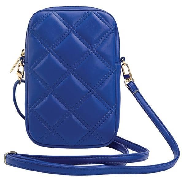 Guess Τσάντα GUWBZPSQSSGB μπλέ Zip Quilted 4G 4