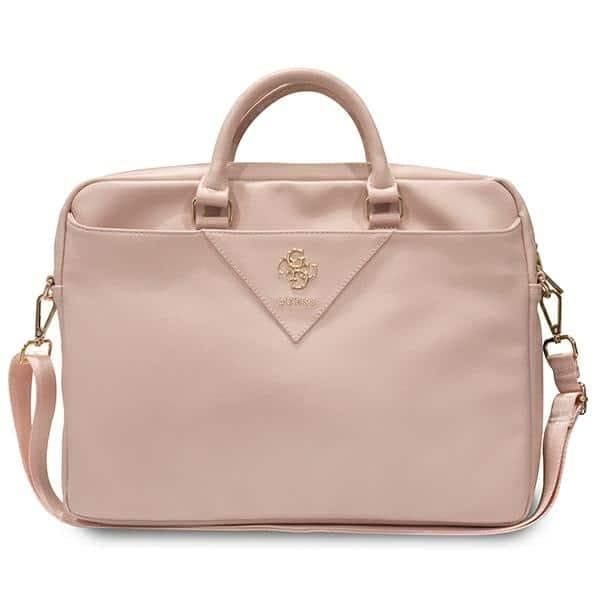 Guess Τσάντα GUCB15ZPGSTEGP 16" ροζ/pink Triangle 4G