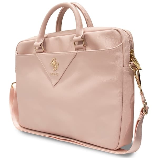 Guess Τσάντα GUCB15ZPGSTEGP 16" ροζ/pink Triangle 4G 2