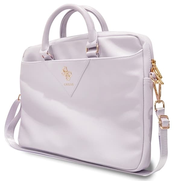 Guess Τσάντα GUCB15ZPGSTEGU 16" μώβ/purple Triangle 4G 2