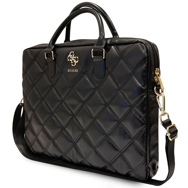 Guess Τσάντα GUCB15ZPSQSSGK 16" μαύρο/black Quilted 4G 2