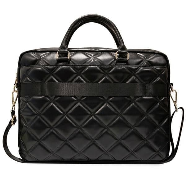 Guess Τσάντα GUCB15ZPSQSSGK 16" μαύρο/black Quilted 4G 3