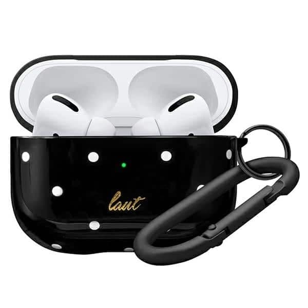 Θήκη Laut Dotty AirPods Pro μαύρη/μαύρο 38653 4