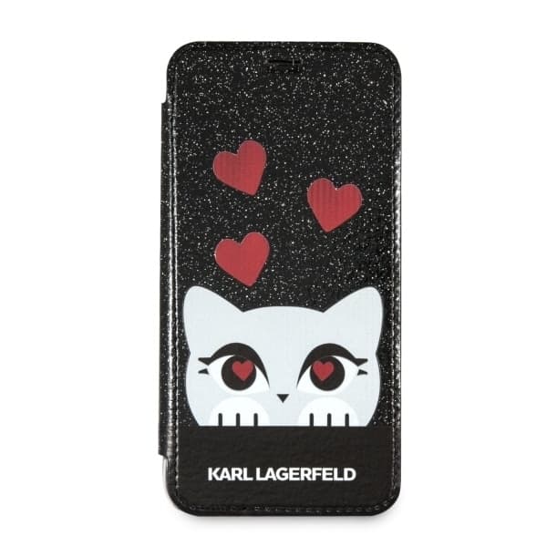 Karl Lagerfeld Valentine - θήκη για Apple iPhone X/Xs - Μαύρο 3