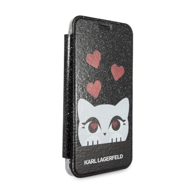 Karl Lagerfeld Valentine - θήκη για Apple iPhone X/Xs - Μαύρο 4