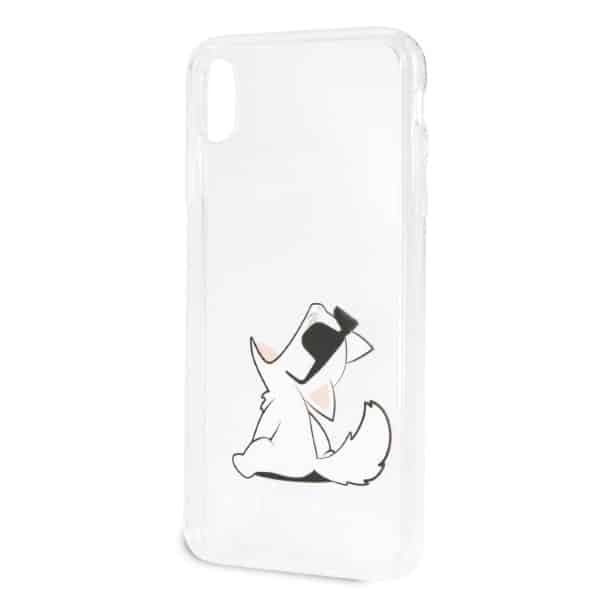 Karl Lagerfeld Choupette Fun - θήκη για Apple iPhone XS Max - Διάφανο 3
