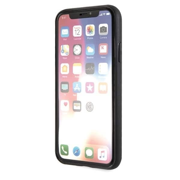 Karl Lagerfeld Glitter Karl`s Head - θήκη για Apple iPhone X/Xs - Κόκκινο 6